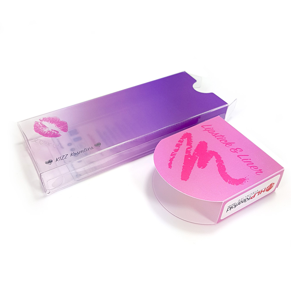 Packaging transparente para cosmética